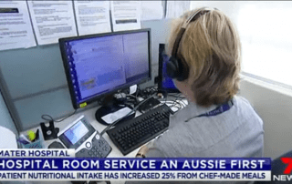 Hospital Room Service an Aussie First